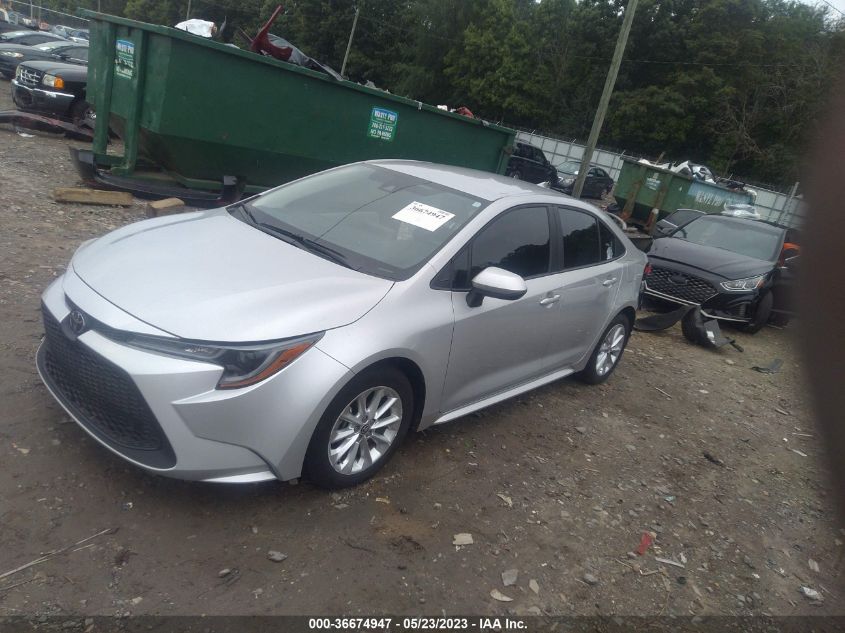 2022 TOYOTA COROLLA LE - 5YFVPMAE4NP292655