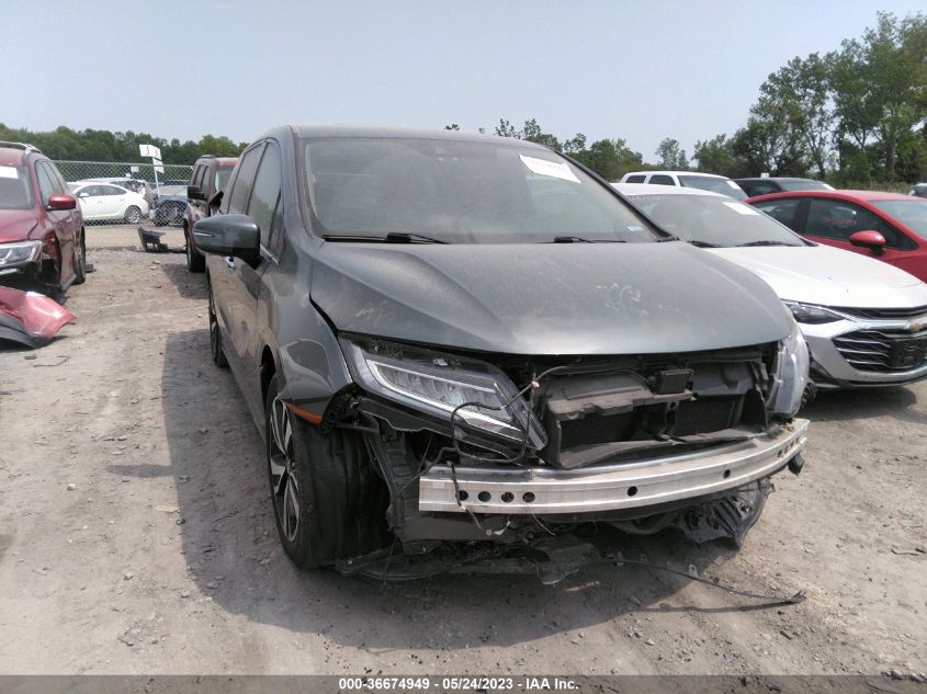 2018 HONDA ODYSSEY ELITE - 5FNRL6H95JB056183