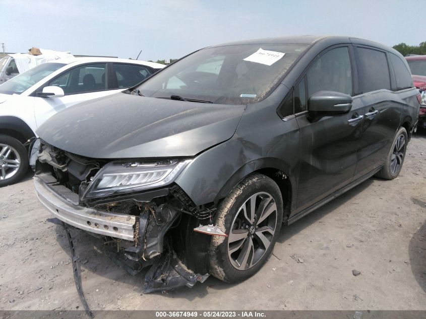 2018 HONDA ODYSSEY ELITE - 5FNRL6H95JB056183