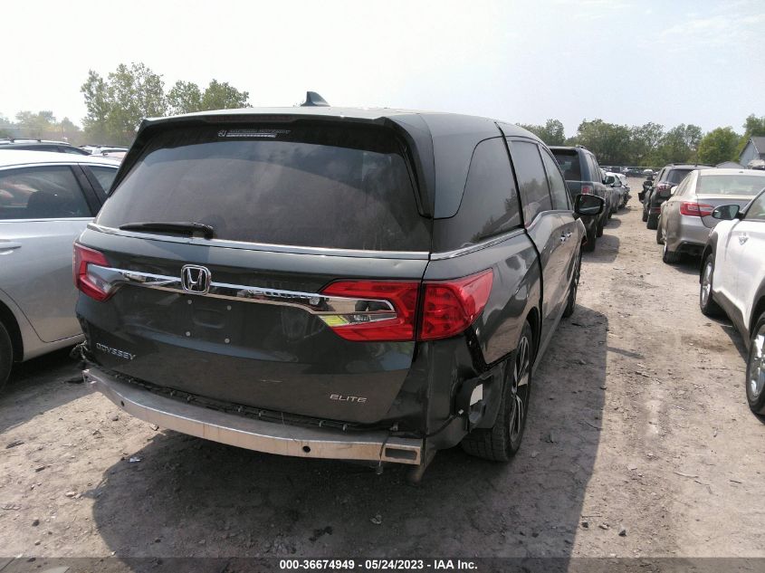 2018 HONDA ODYSSEY ELITE - 5FNRL6H95JB056183