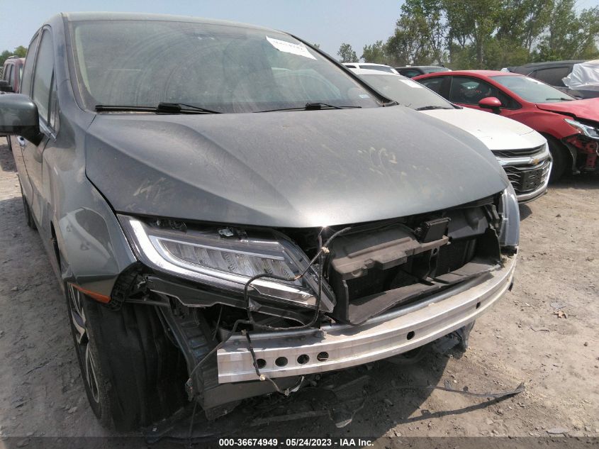 2018 HONDA ODYSSEY ELITE - 5FNRL6H95JB056183