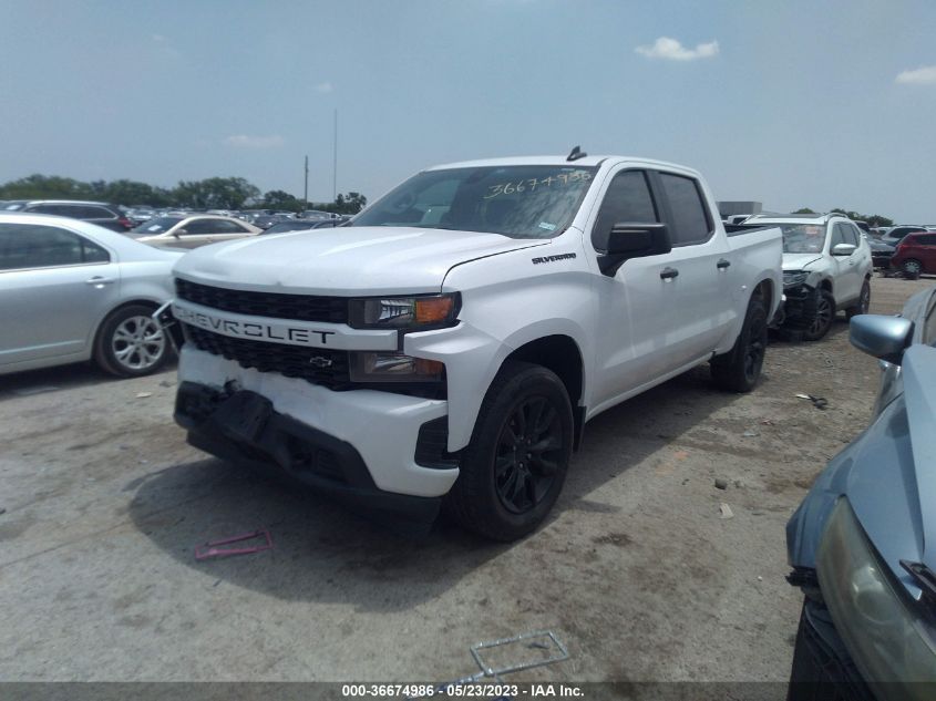 VIN 3GCPWBEK6MG289700 2021 CHEVROLET SILVERADO 1500 no.2