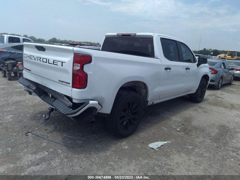 VIN 3GCPWBEK6MG289700 2021 CHEVROLET SILVERADO 1500 no.4