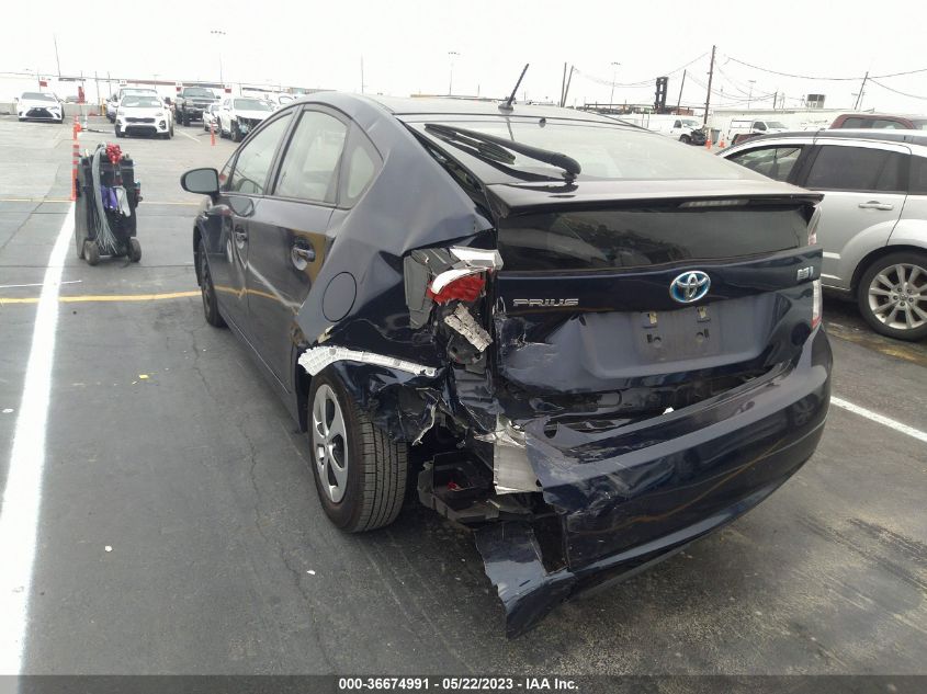2015 TOYOTA PRIUS FOUR - JTDKN3DU1F0469986