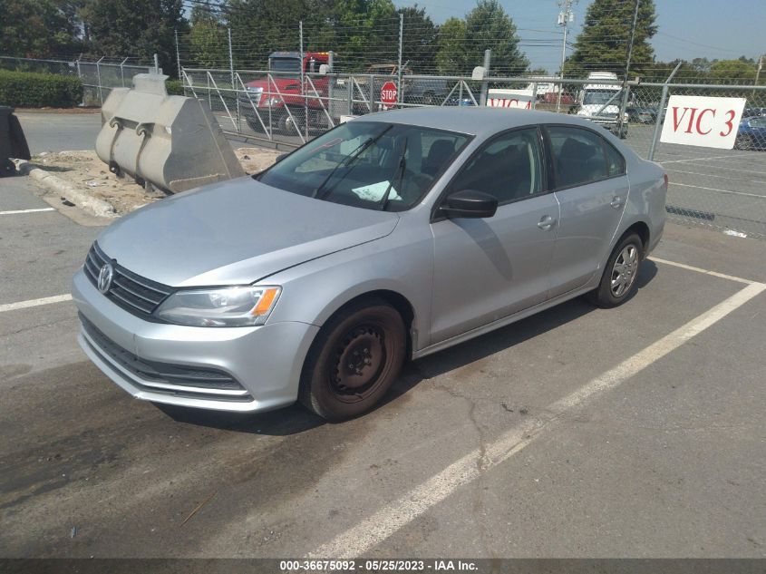 2015 VOLKSWAGEN JETTA SEDAN 2.0L S - 3VW2K7AJ9FM325025