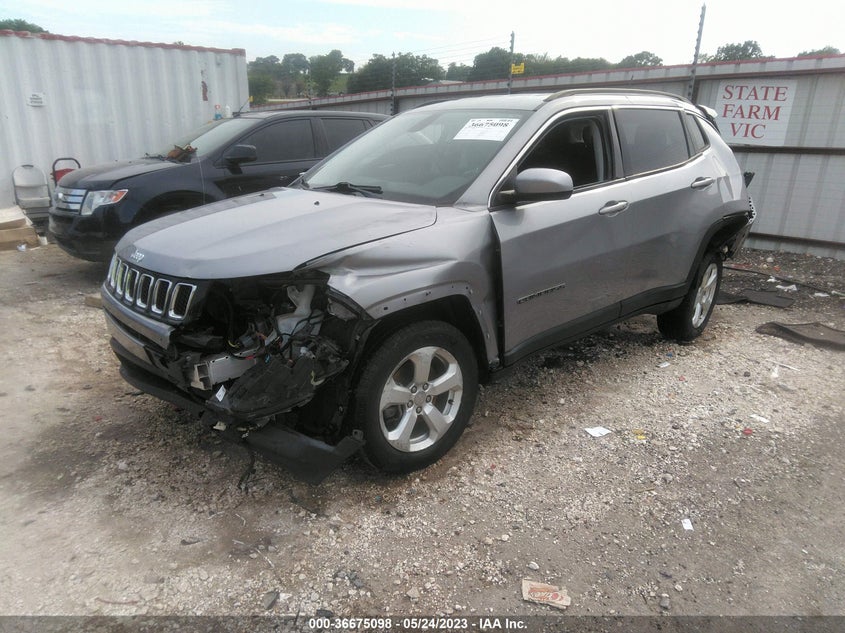 VIN 3C4NJCBB5HT671083 2017 JEEP COMPASS LATITUDE