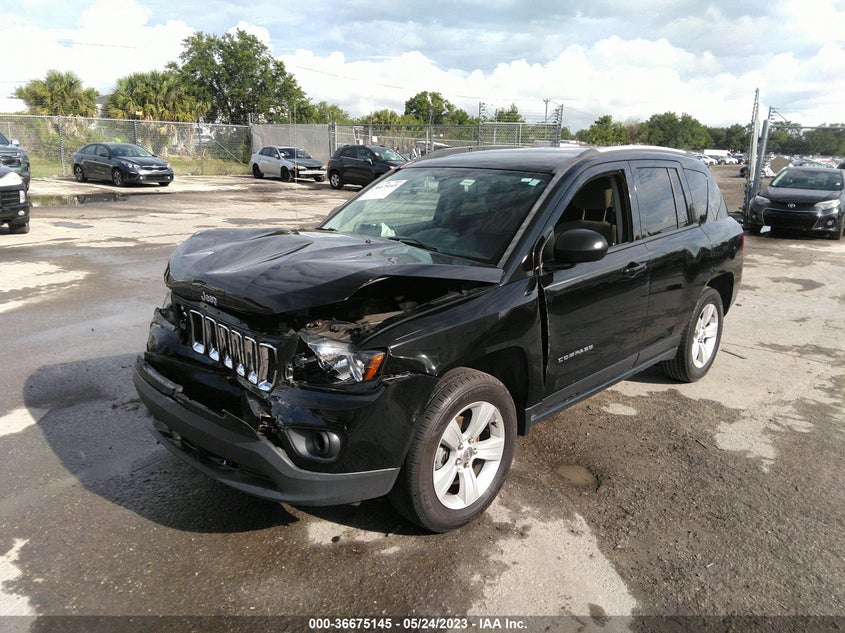 VIN 1C4NJCBA4HD123430 2017 JEEP COMPASS SPORT