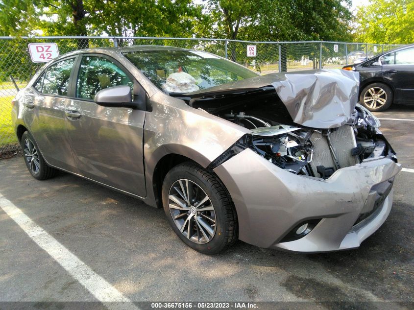 2016 TOYOTA COROLLA L/LE/S/S PLUS/LE PLUS - 2T1BURHE1GC677124