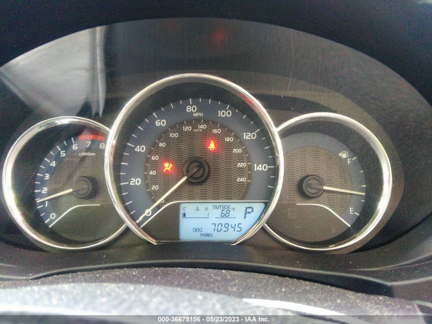 2016 TOYOTA COROLLA L/LE/S/S PLUS/LE PLUS - 2T1BURHE1GC677124