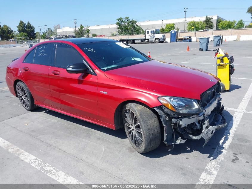 2018 MERCEDES-BENZ C-CLASS AMG C 43 - 55SWF6EB1JU253206