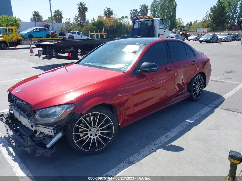 2018 MERCEDES-BENZ C-CLASS AMG C 43 - 55SWF6EB1JU253206