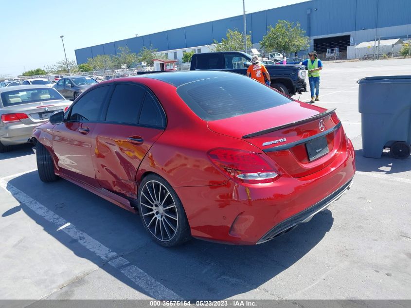 2018 MERCEDES-BENZ C-CLASS AMG C 43 - 55SWF6EB1JU253206