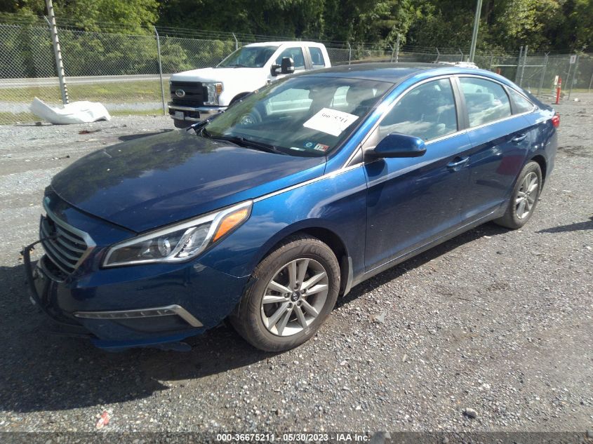 2015 HYUNDAI SONATA 2.4L SE - 5NPE24AF1FH253964