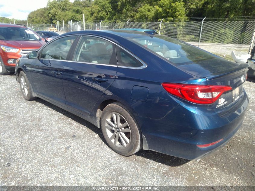 2015 HYUNDAI SONATA 2.4L SE - 5NPE24AF1FH253964