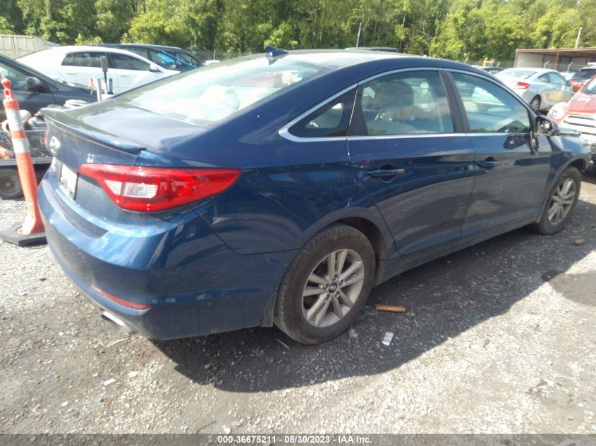 2015 HYUNDAI SONATA 2.4L SE - 5NPE24AF1FH253964