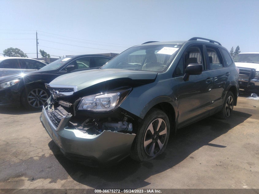 VIN JF2SJABC3JH566287 2018 SUBARU FORESTER