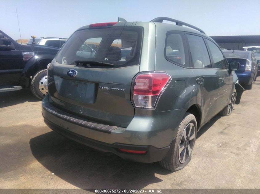 VIN JF2SJABC3JH566287 2018 SUBARU FORESTER