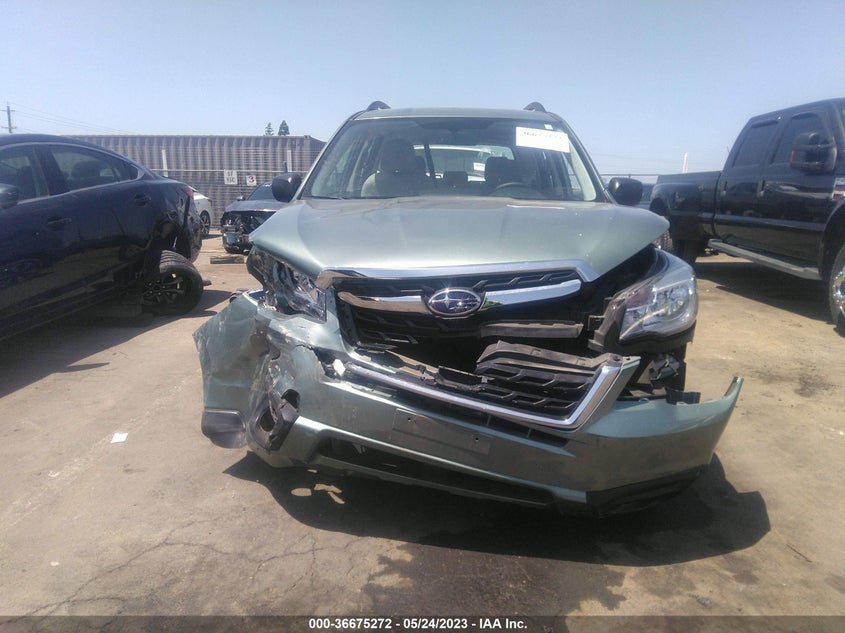 VIN JF2SJABC3JH566287 2018 SUBARU FORESTER