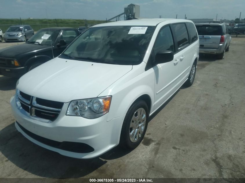 2017 DODGE GRAND CARAVAN SE - 2C4RDGBG8HR582042