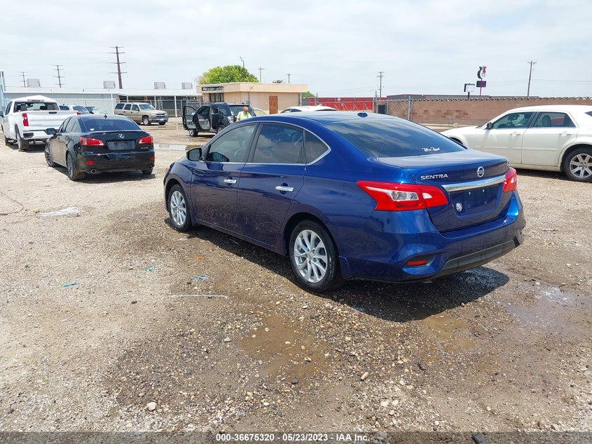 VIN 3N1AB7AP0KY218793 2019 NISSAN SENTRA SV