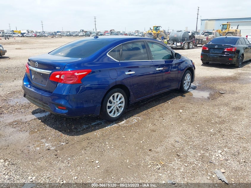 VIN 3N1AB7AP0KY218793 2019 NISSAN SENTRA SV