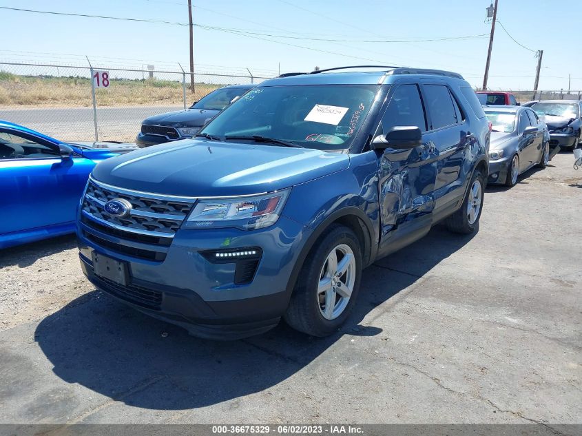 2018 FORD EXPLORER BASE - 1FM5K7B80JGC69728