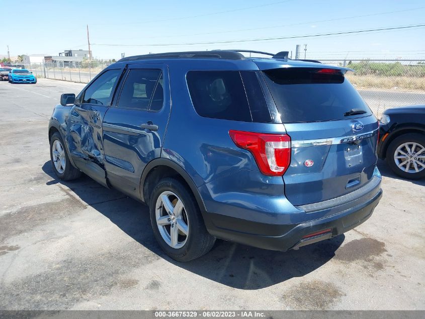 2018 FORD EXPLORER BASE - 1FM5K7B80JGC69728