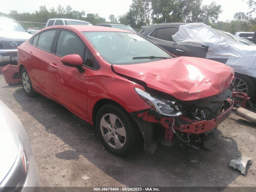 2017 CHEVROLET CRUZE LS - 1G1BC5SM4H7121980