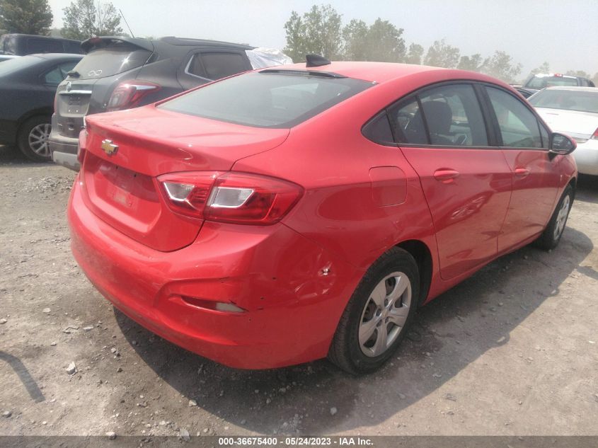 2017 CHEVROLET CRUZE LS - 1G1BC5SM4H7121980