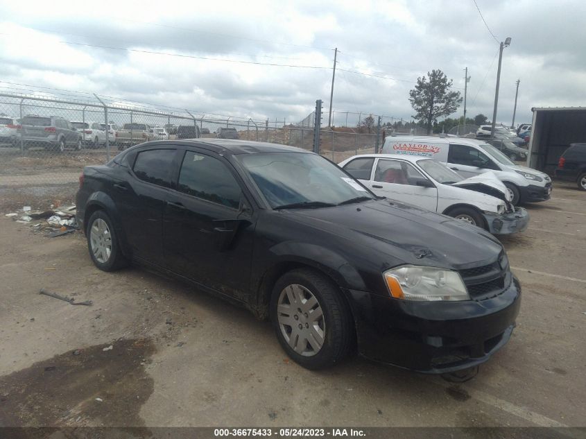 2014 DODGE AVENGER SE - 1C3CDZAB3EN182457