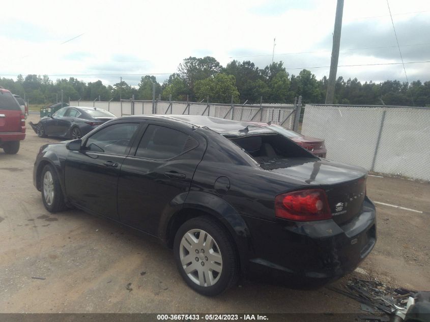 2014 DODGE AVENGER SE - 1C3CDZAB3EN182457