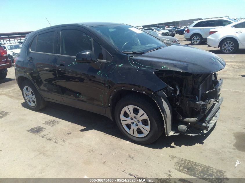 2018 CHEVROLET TRAX LS - 3GNCJKSB9JL395795