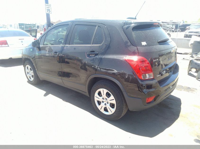 2018 CHEVROLET TRAX LS - 3GNCJKSB9JL395795