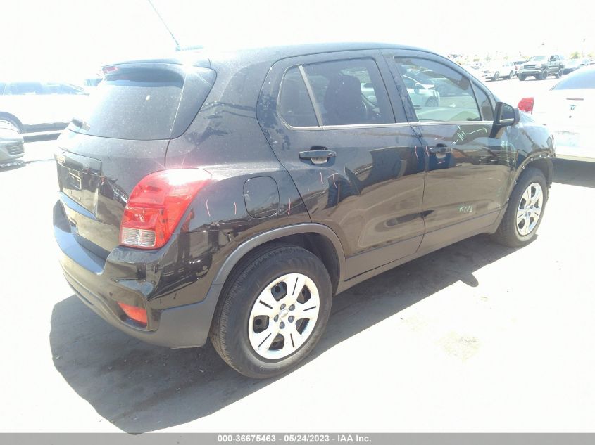 2018 CHEVROLET TRAX LS - 3GNCJKSB9JL395795