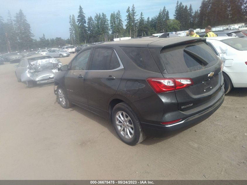 2021 CHEVROLET EQUINOX LT - 3GNAXUEV9ML388048