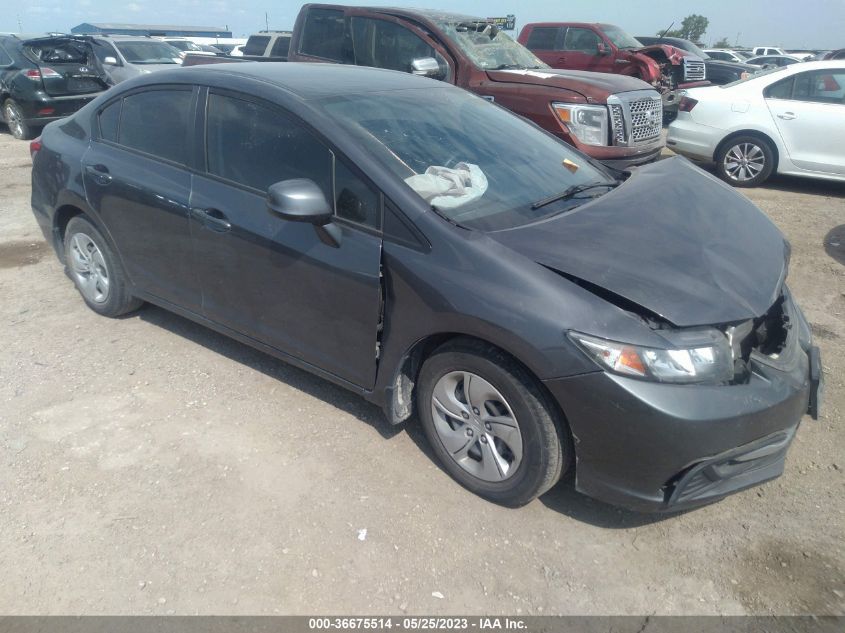 2013 HONDA CIVIC SDN LX - 2HGFB2F50DH547629