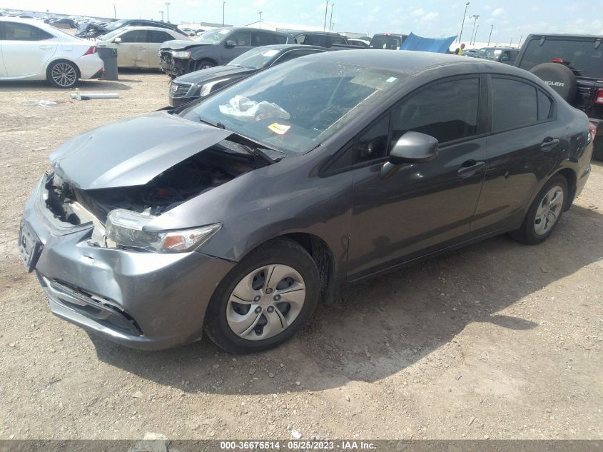 2013 HONDA CIVIC SDN LX - 2HGFB2F50DH547629