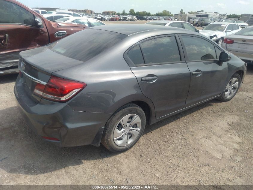 2013 HONDA CIVIC SDN LX - 2HGFB2F50DH547629