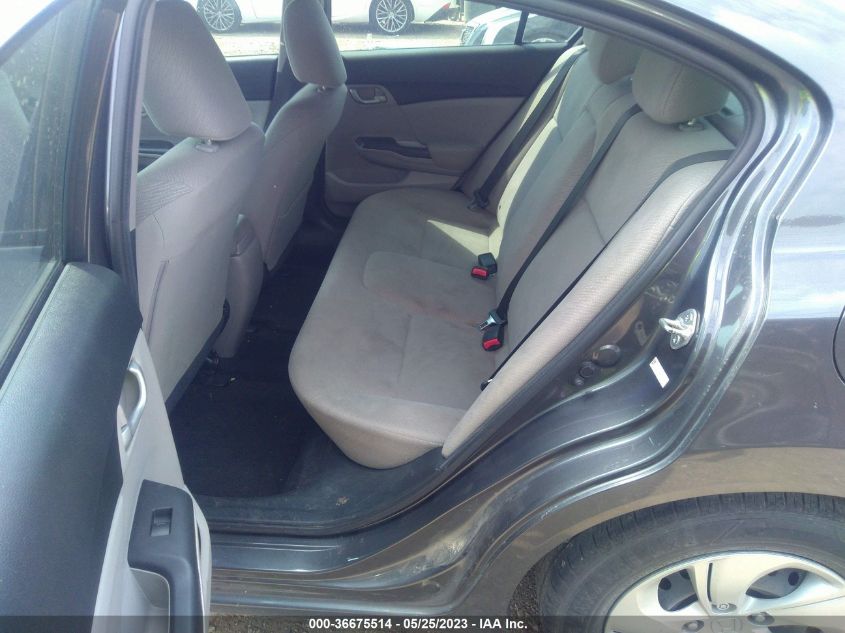 2013 HONDA CIVIC SDN LX - 2HGFB2F50DH547629