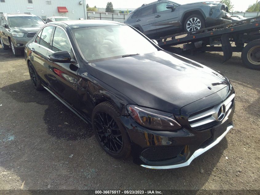 2015 MERCEDES-BENZ C-CLASS C 300 - 55SWF4KB2FU023867