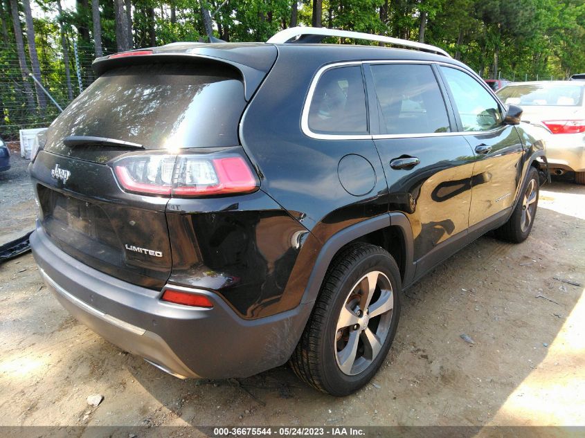 2019 JEEP CHEROKEE LIMITED - 1C4PJMDX0KD321011