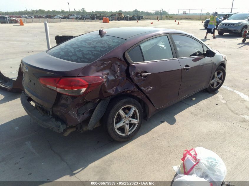 2018 KIA FORTE LX - 3KPFK4A78JE191893