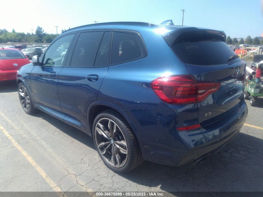 2019 BMW X3 M40I - 5UXTS3C50K0Z08126