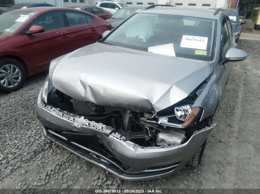 2017 VOLKSWAGEN GOLF SPORTWAGEN S 3VWA17AU6HM527414