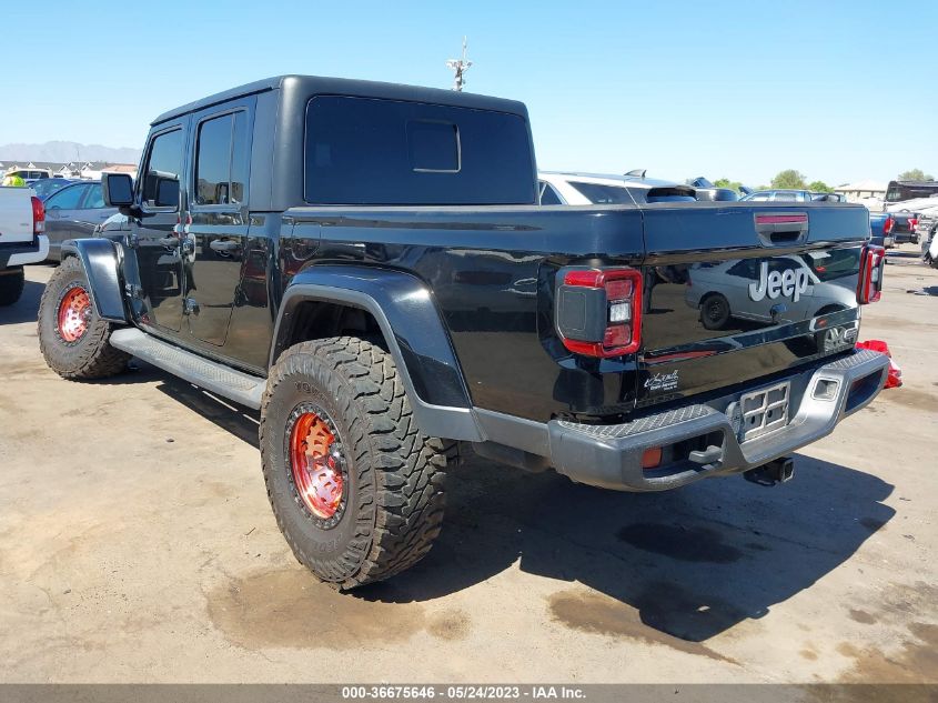 2020 JEEP GLADIATOR OVERLAND - 1C6HJTFG9LL103305