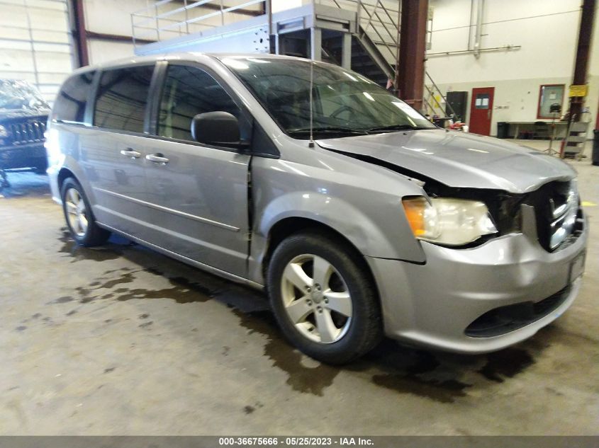 2013 DODGE GRAND CARAVAN SE - 2C4RDGBGXDR810004