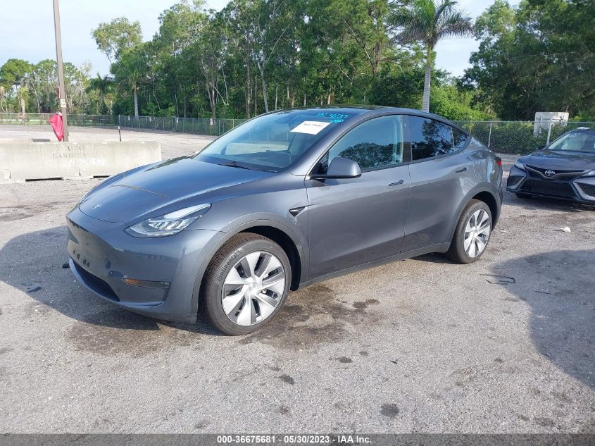2023 TESLA MODEL Y LONG RANGE - 7SAYGDEE0PA041783