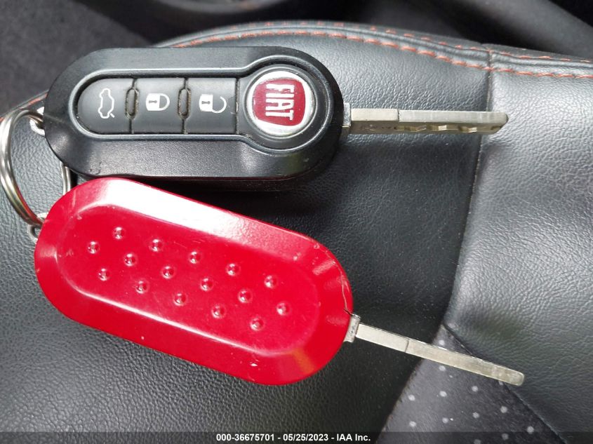 2013 FIAT 500E BATTERY ELECTRIC - 3C3CFFGE4DT753494