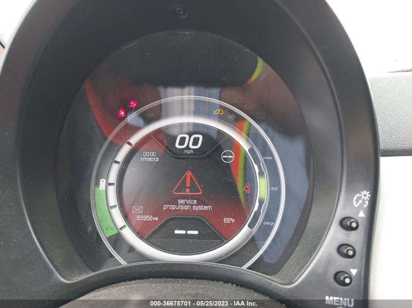 2013 FIAT 500E BATTERY ELECTRIC - 3C3CFFGE4DT753494