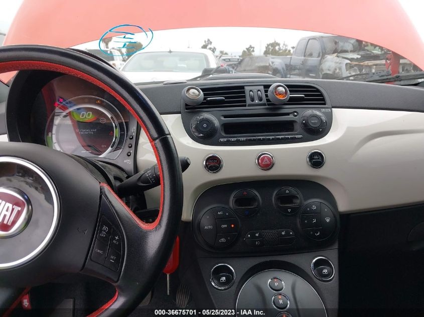2013 FIAT 500E BATTERY ELECTRIC - 3C3CFFGE4DT753494